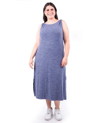 Vestido midi casual para mujer