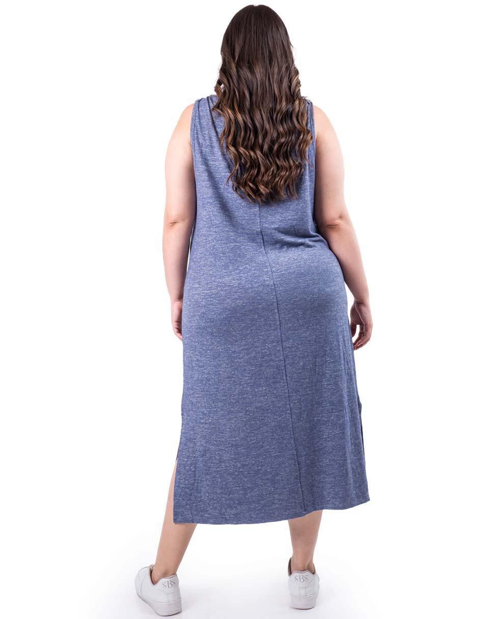 Vestido midi casual para mujer