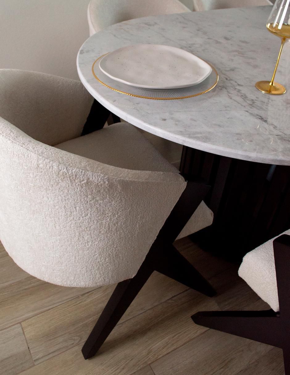 Comedor para 2 personas de mármol 7
