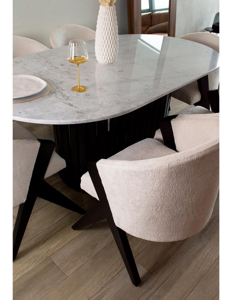 Comedor para 2 personas de mármol 9