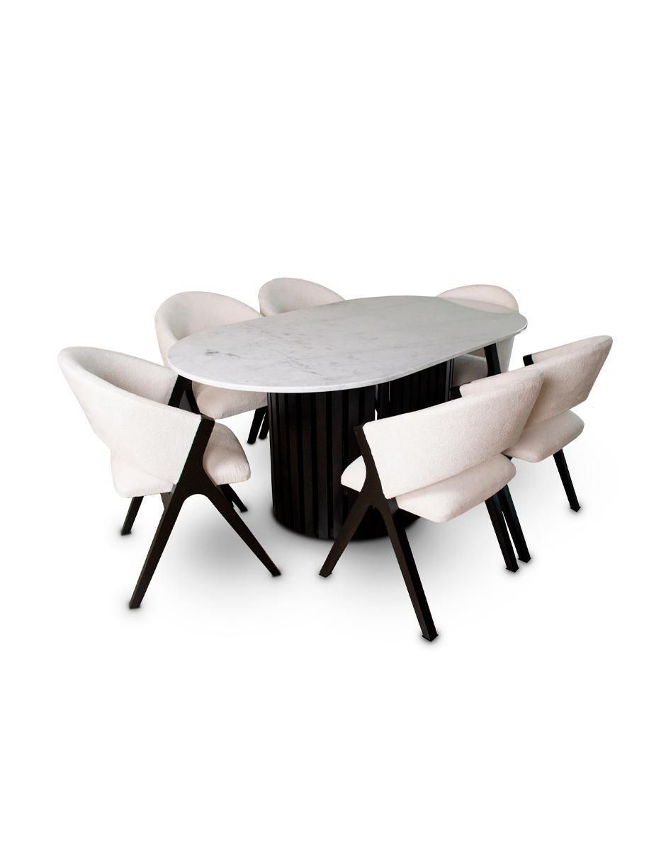 Comedor para 2 personas de mármol