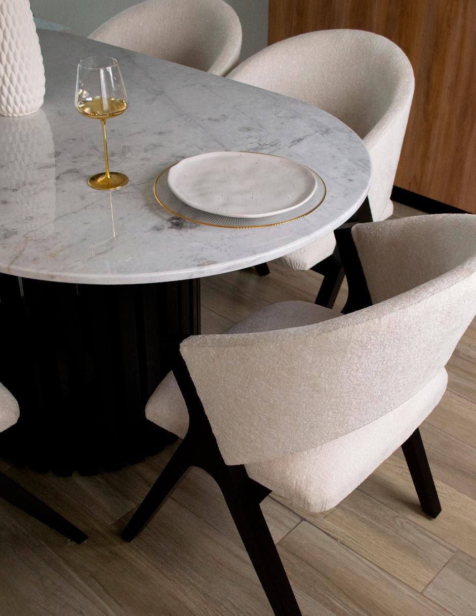 Comedor para 2 personas de mármol 2