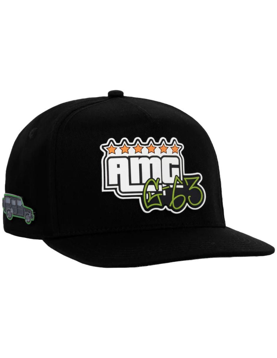 Gorra visera plana broche casual para hombre