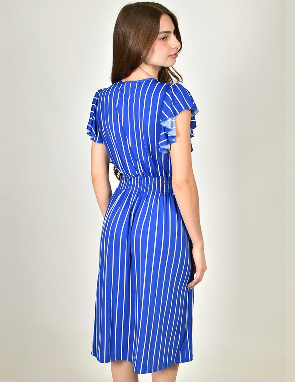 Vestido a la rodilla casual Roman Fashion para mujer