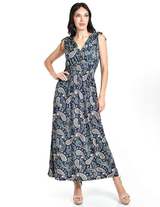 Vestido largo casual para mujer