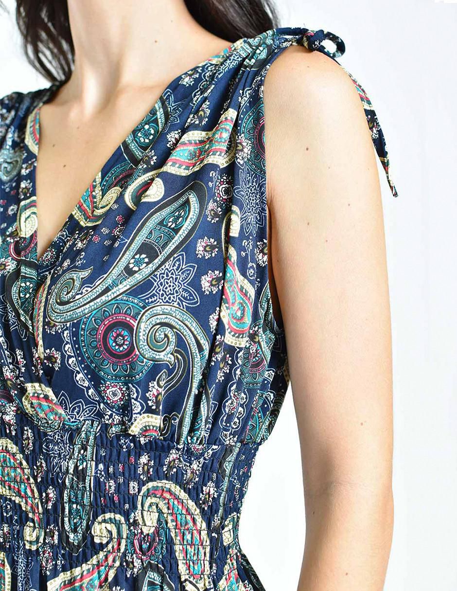 Vestido largo casual para mujer