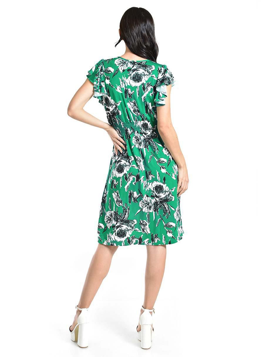 Vestido a la rodilla casual para mujer