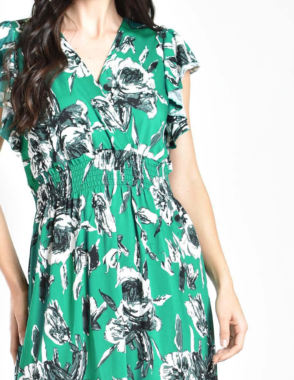 Vestido a la rodilla casual para mujer