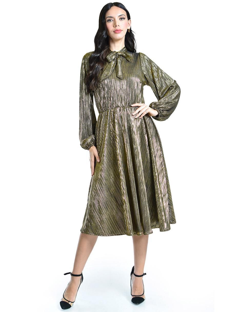 Vestido midi de fiesta