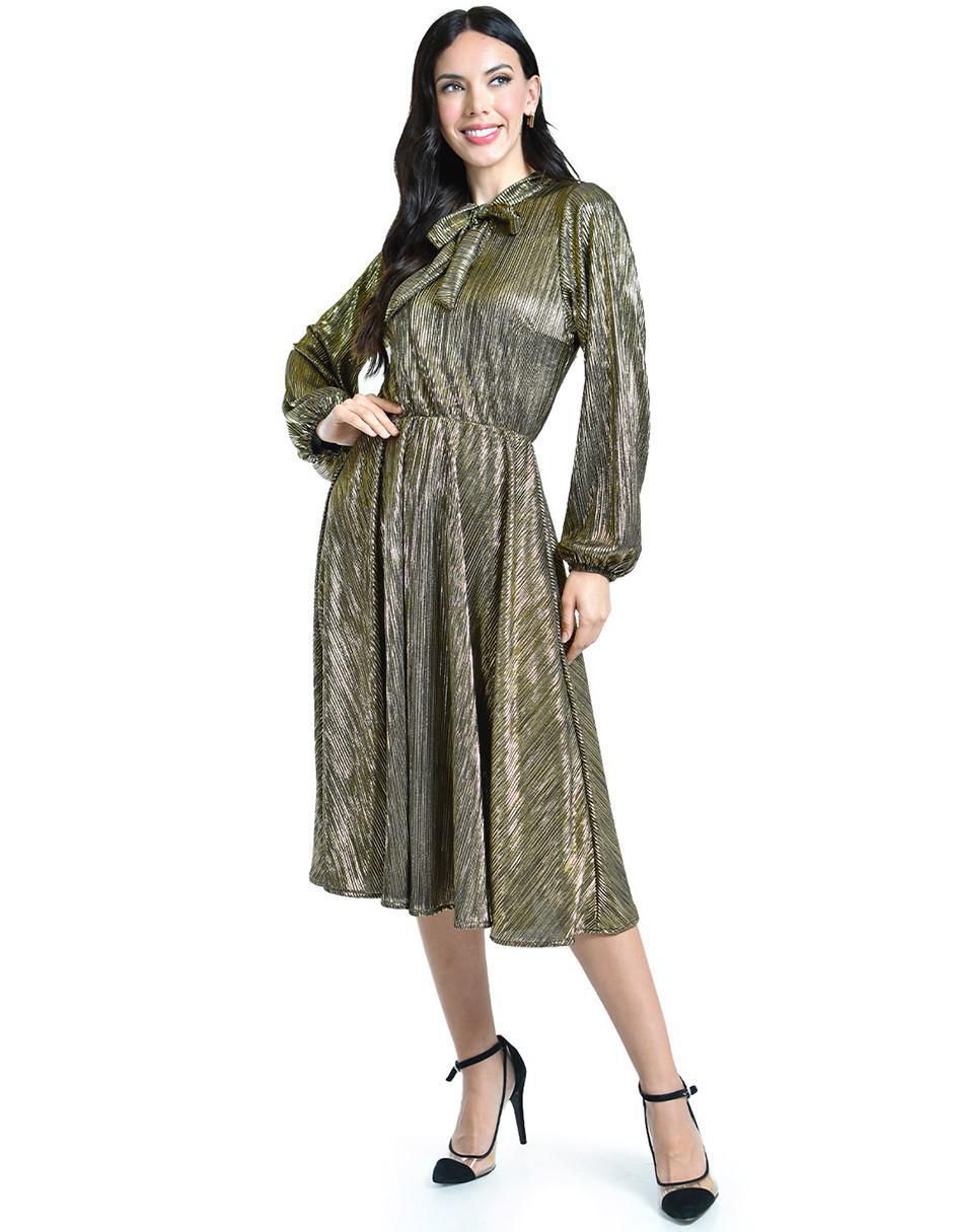 Vestido midi de fiesta