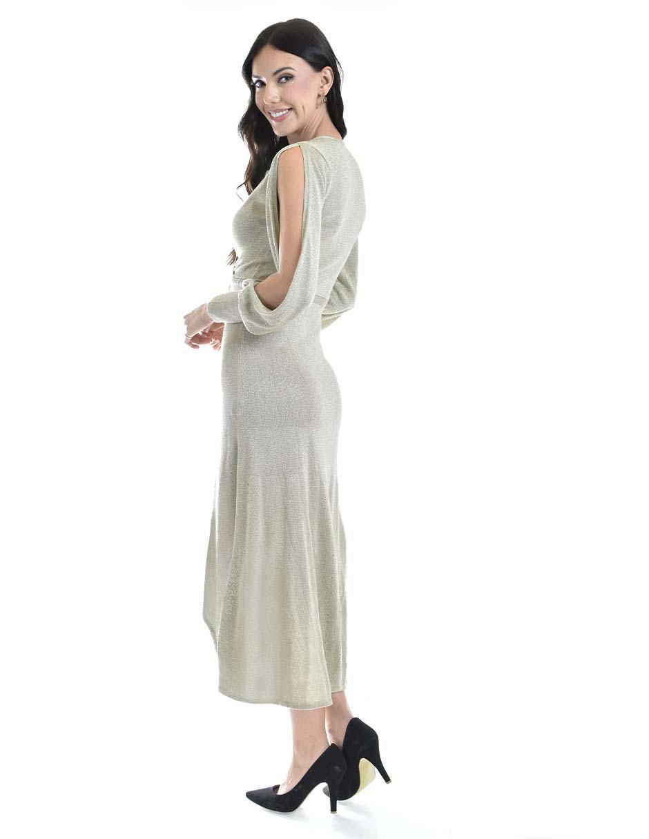 Vestido midi de fiesta