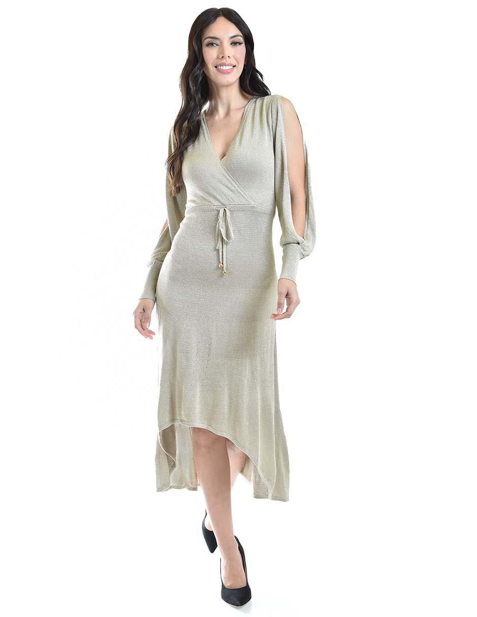 Vestido midi de fiesta