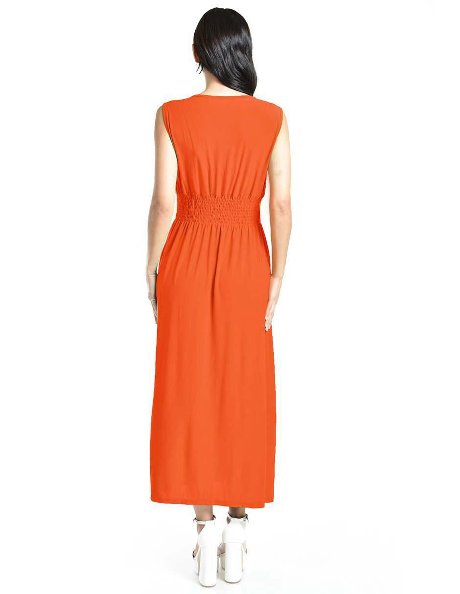Vestido largo casual para mujer