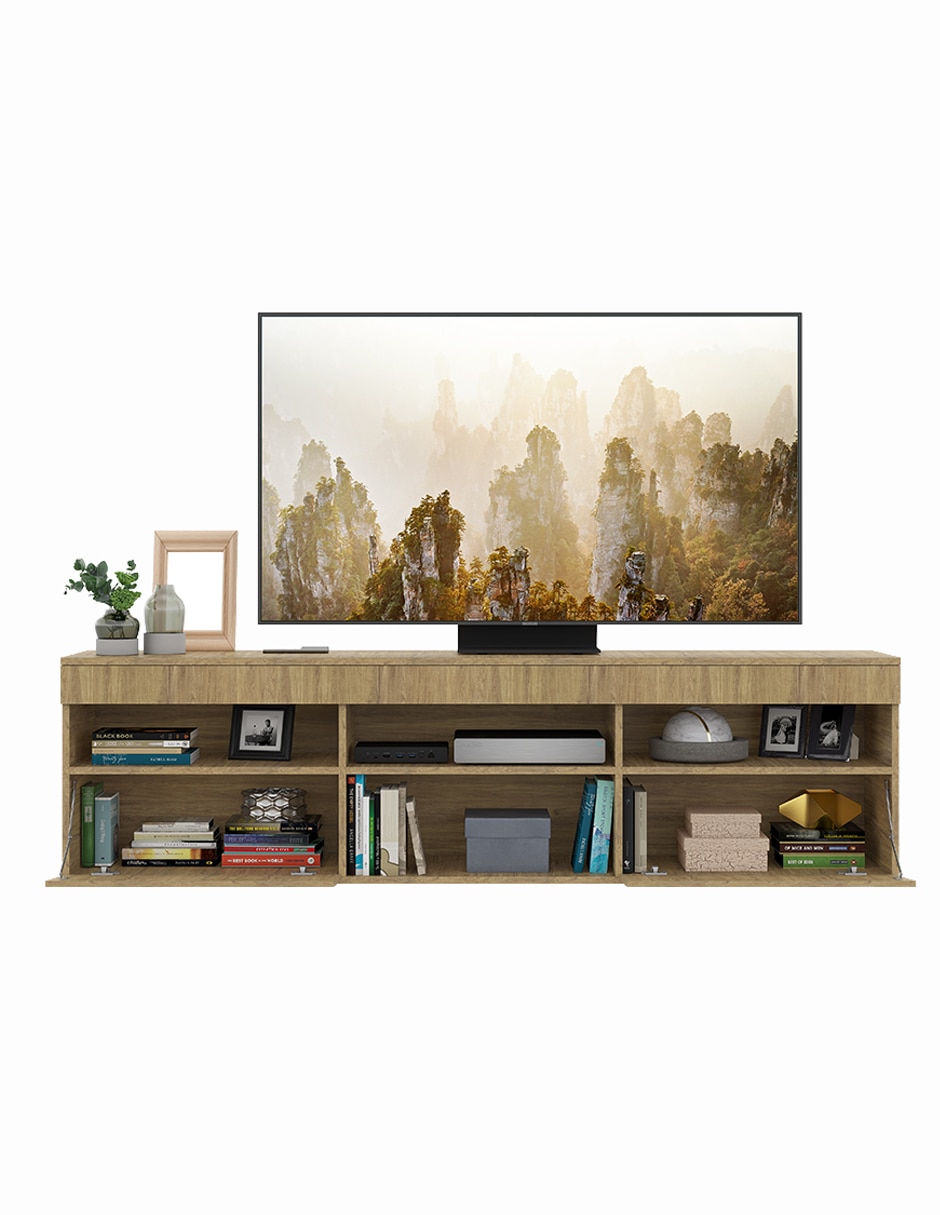 Mueble de TV armable de MDP