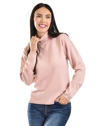 Suéter cuello tortuga para mujer 1