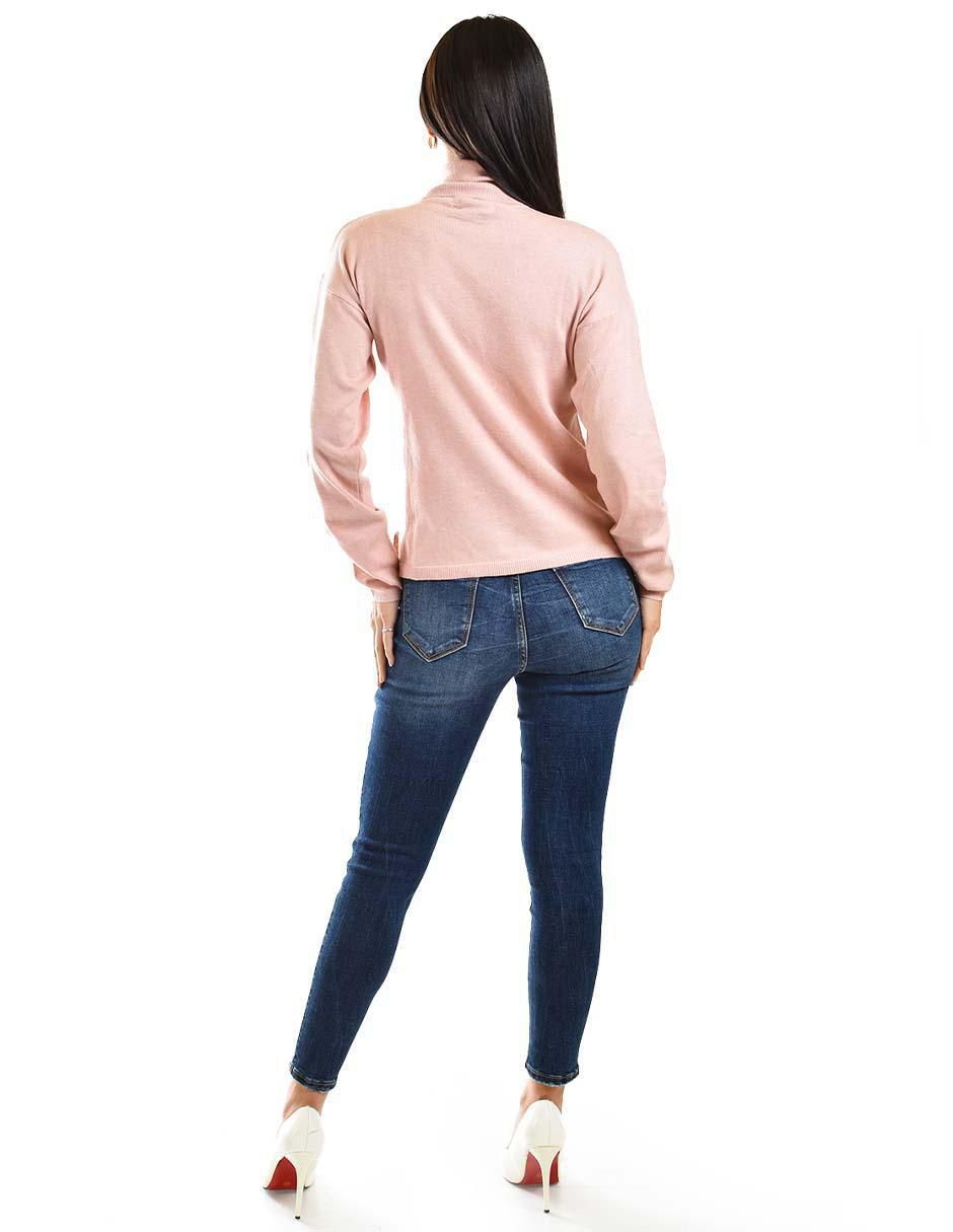 Suéter cuello tortuga para mujer 4