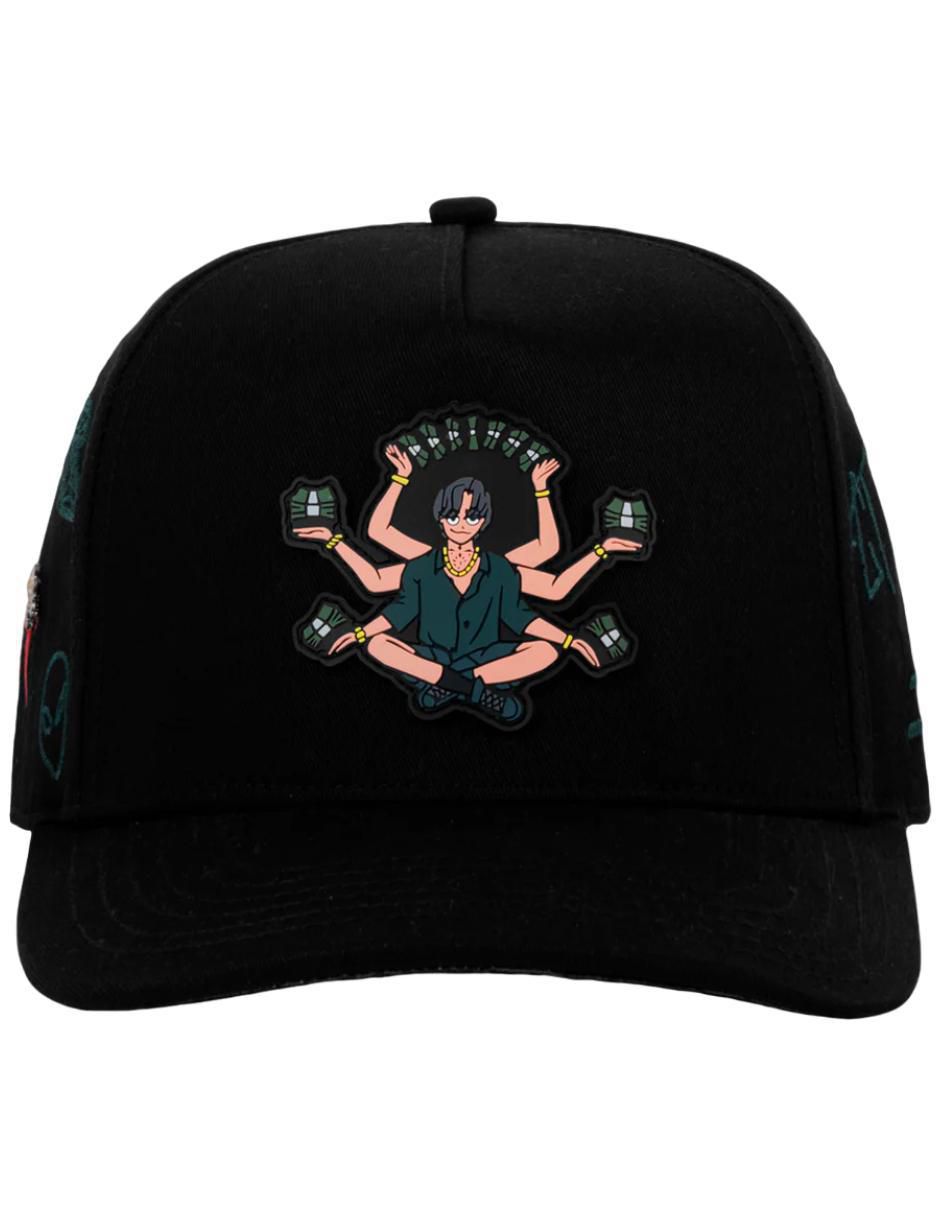 Gorra visera plana broche casual para hombre 5