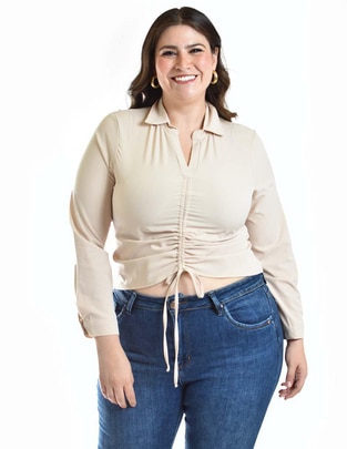 Blusa manga larga para mujer 1