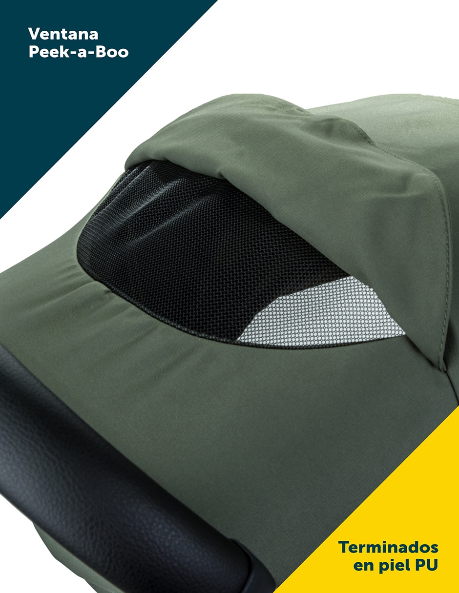 Carriola estándar Auto Slim Fold de poliéster 12