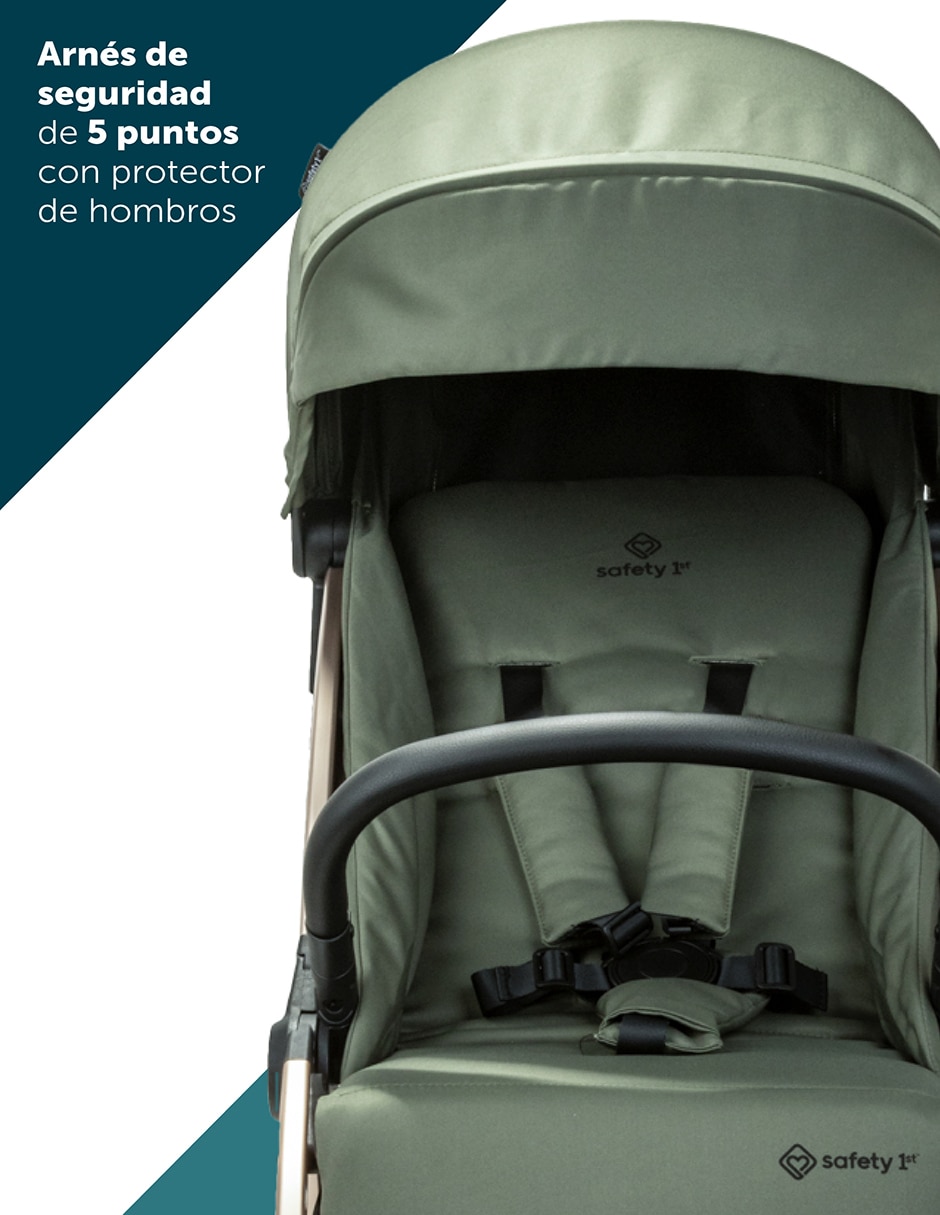 Carriola estándar Auto Slim Fold de poliéster 5