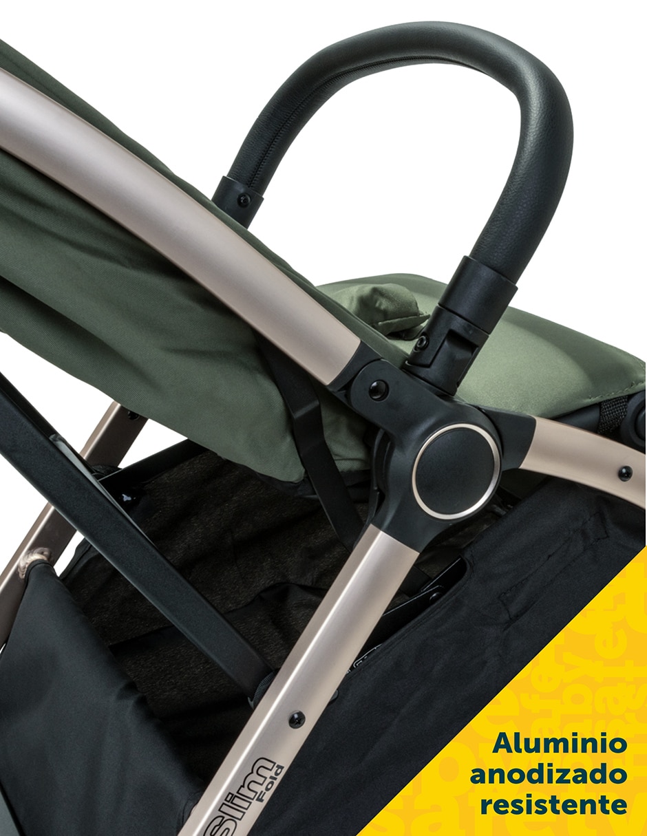 Carriola estándar Auto Slim Fold de poliéster 6