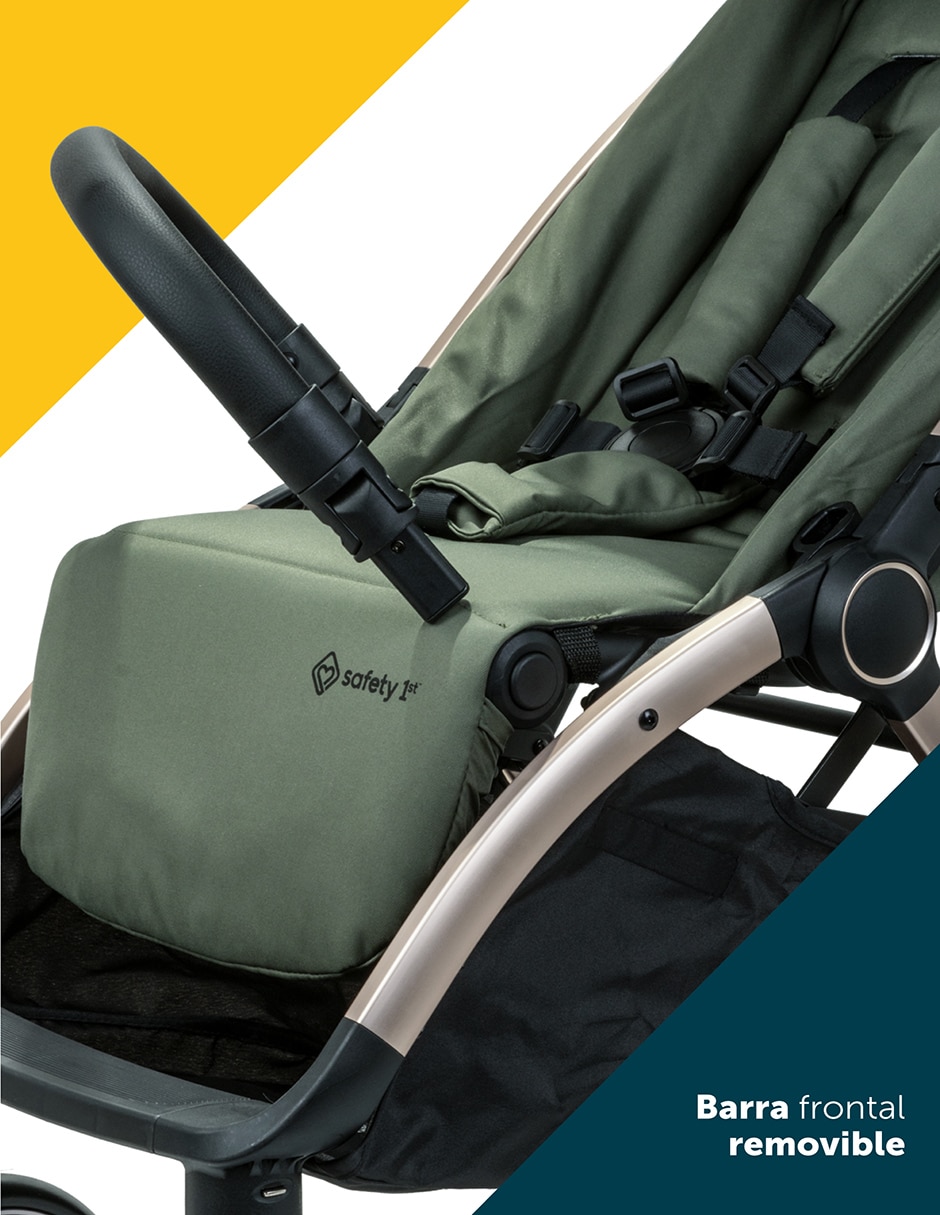 Carriola estándar Auto Slim Fold de poliéster 7