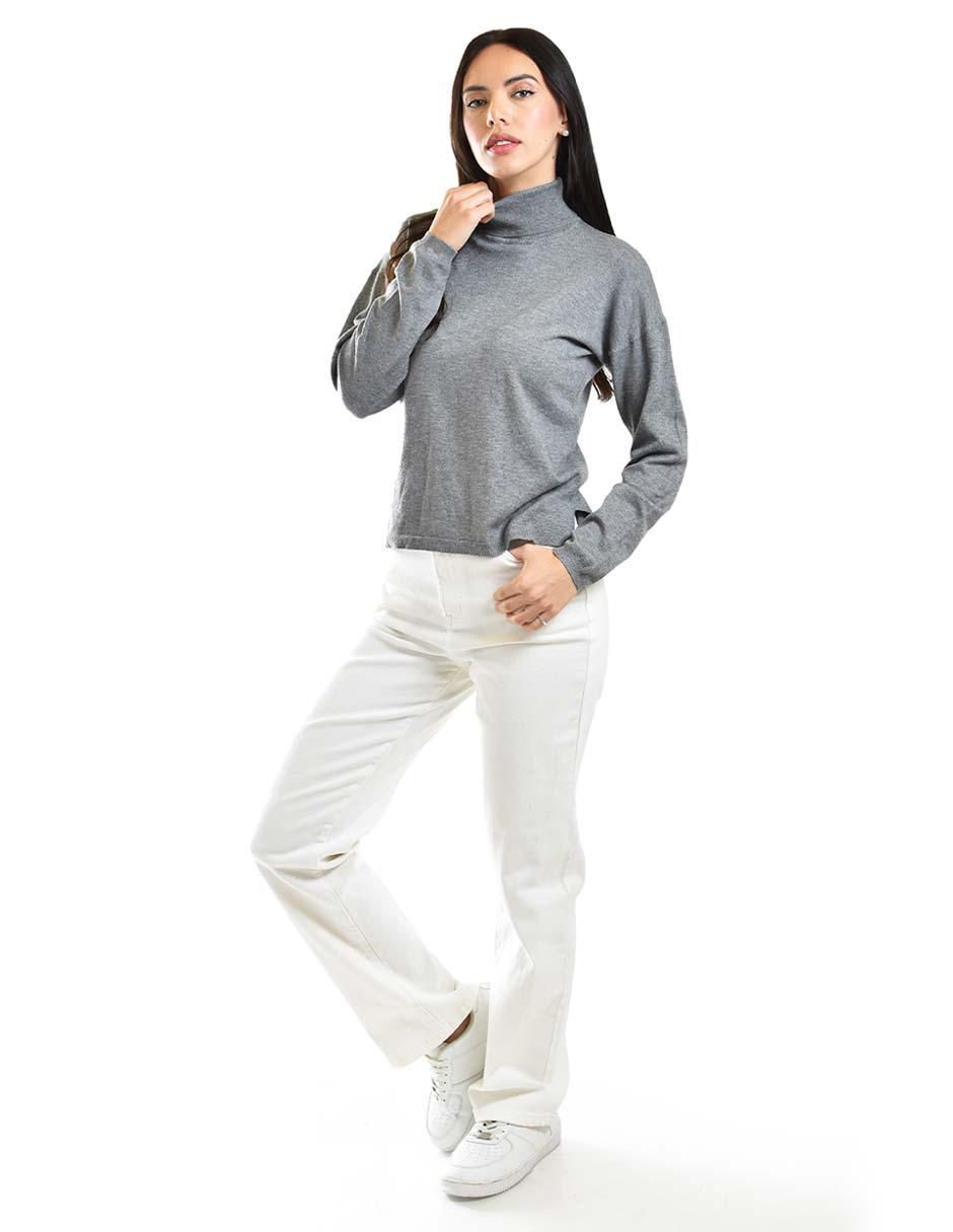 Suéter cuello tortuga para mujer 2