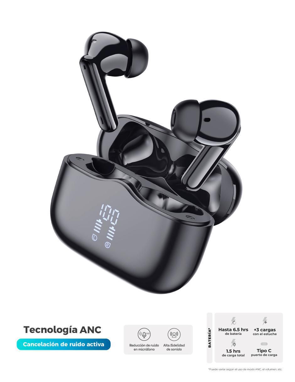 Audífonos In-Ear Noizen Serenity inalámbricos con cancelación de ruido 4