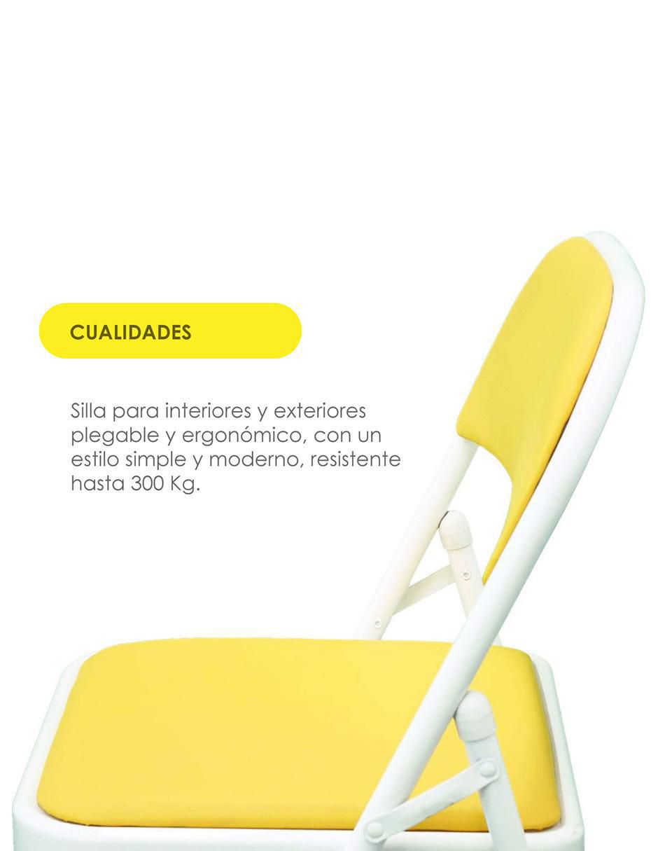 Silla plegable set 4 piezas 3