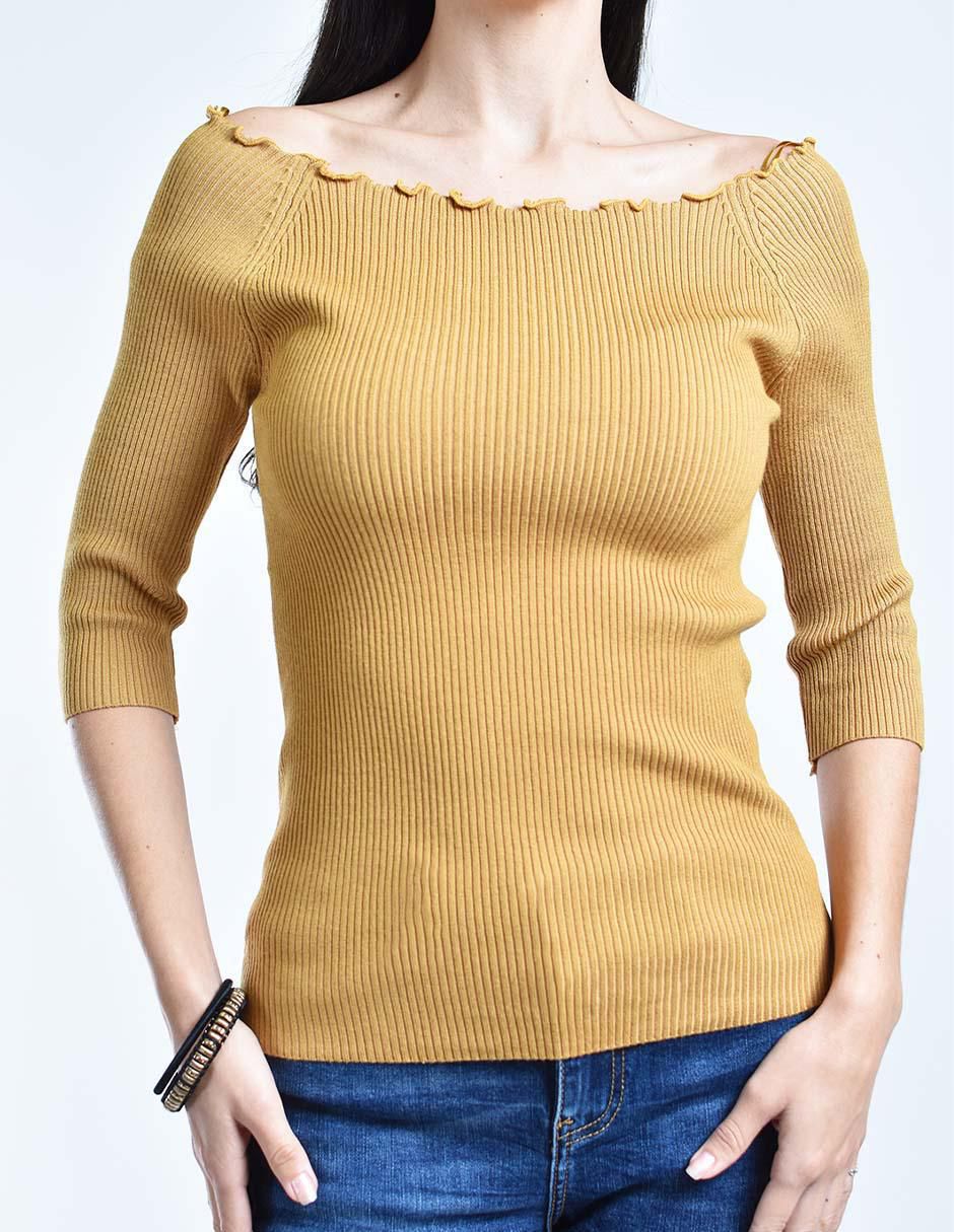 Blusa manga 3/4 para mujer 8