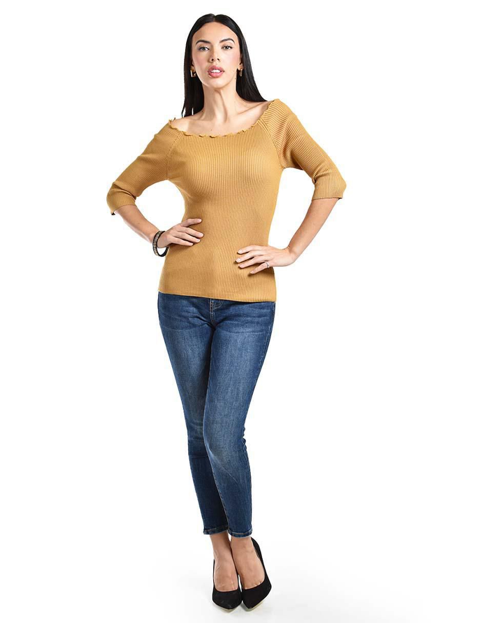Blusa manga 3/4 para mujer 9