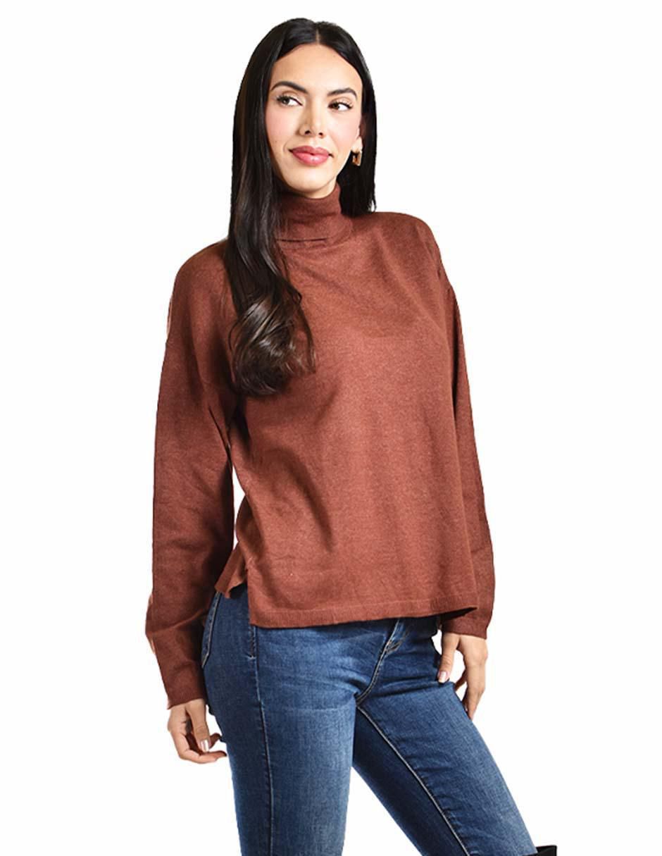 Suéter cuello tortuga para mujer 4