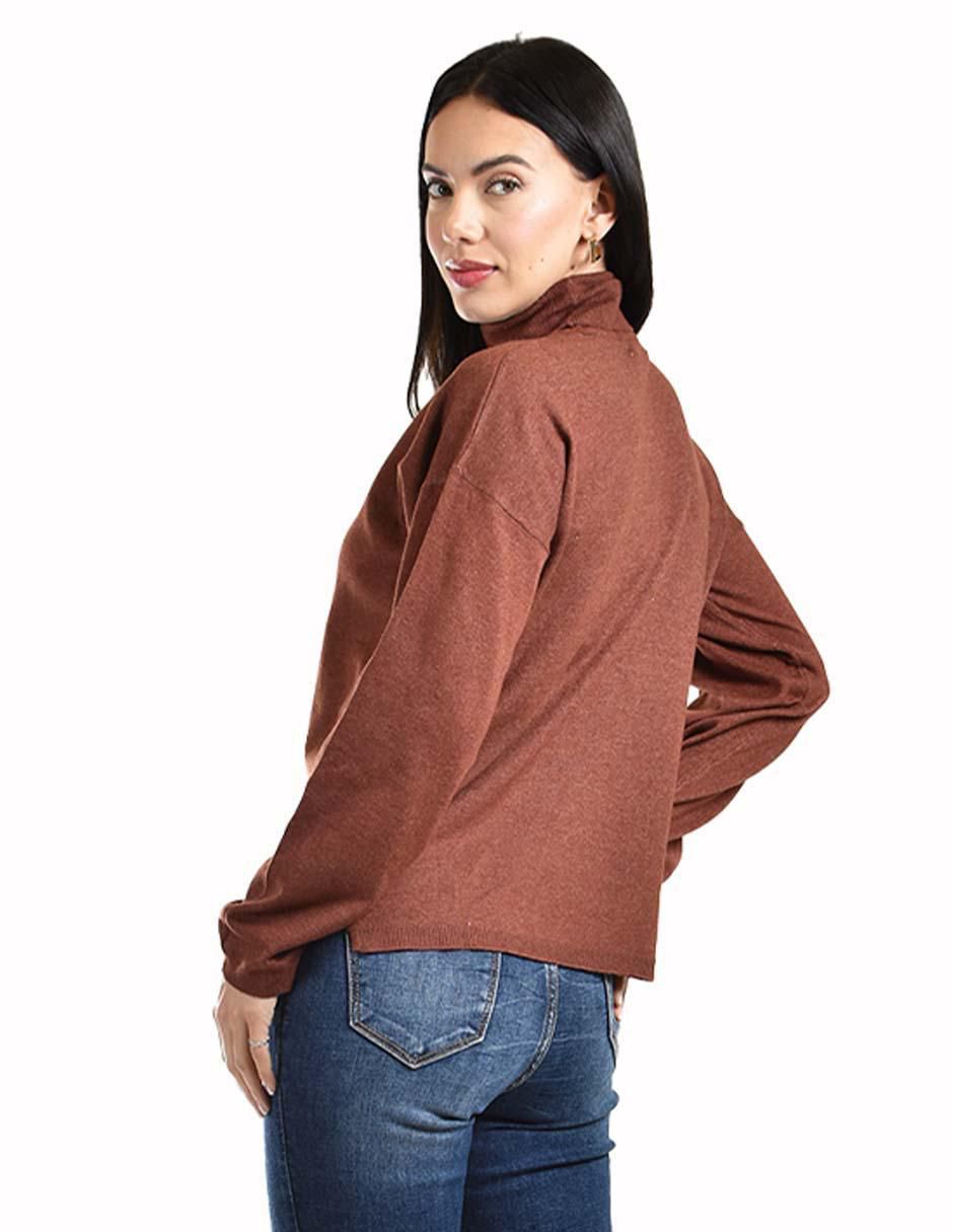 Suéter cuello tortuga para mujer 3