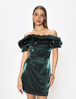 Vestido corto casual para mujer