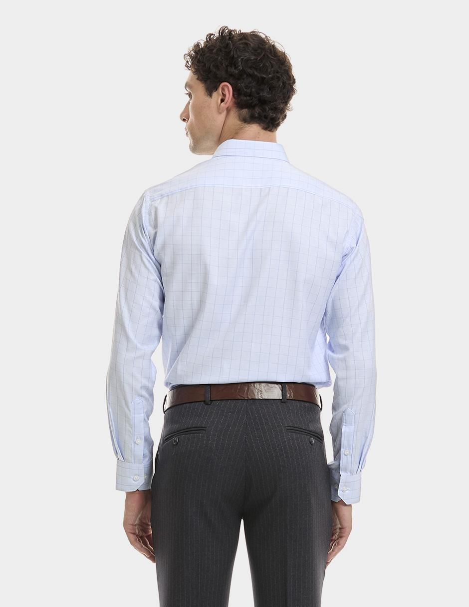 Camisa de vestir manga larga para hombre