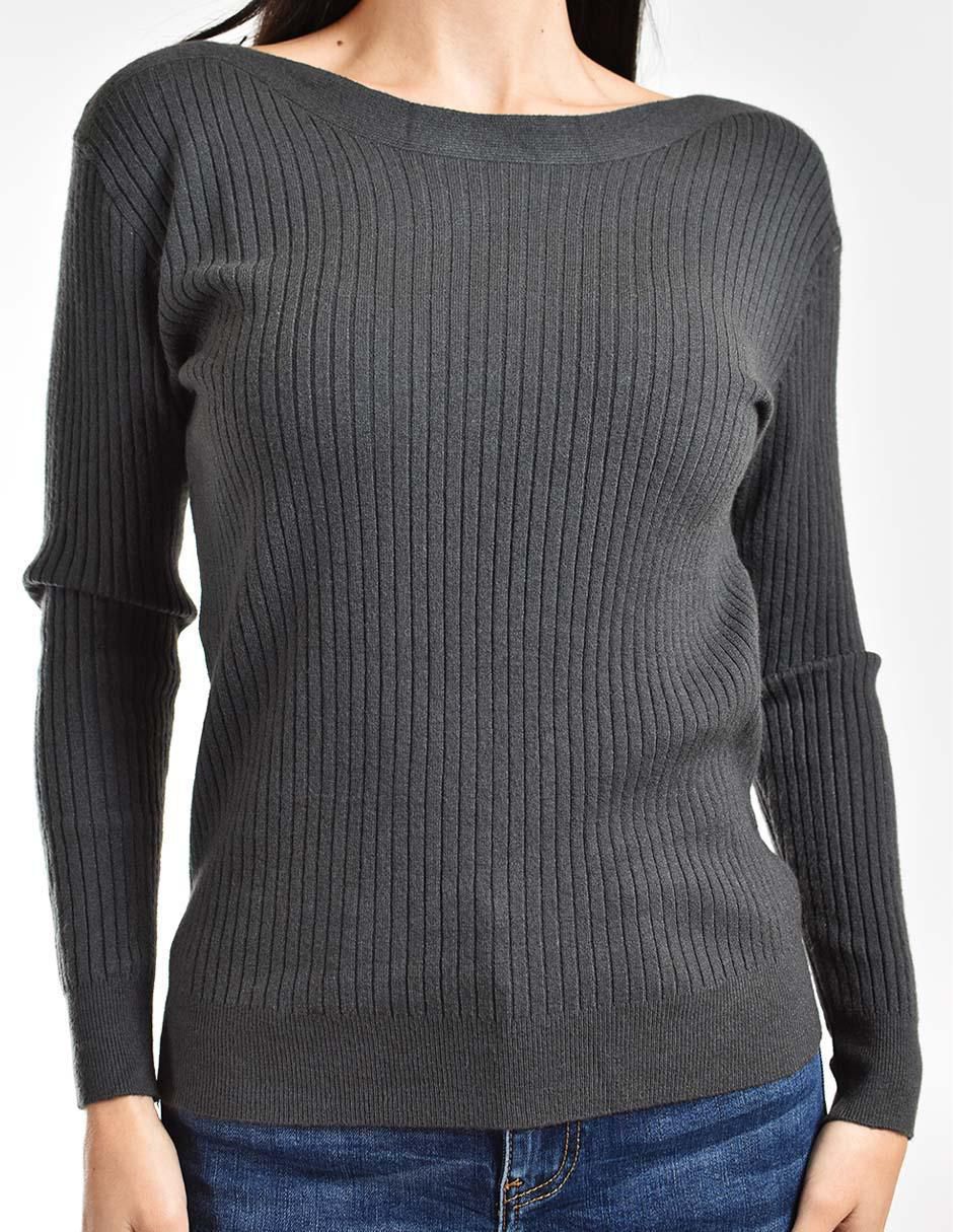 Suéter cuello redondo para mujer 6