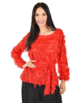 Blusa manga larga para mujer 1