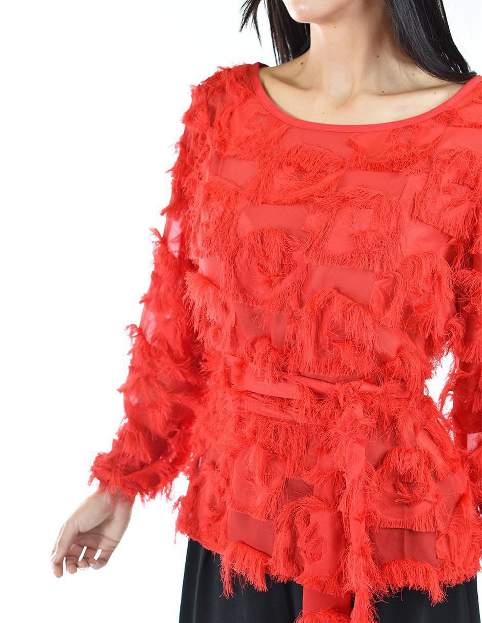 Blusa manga larga para mujer 9