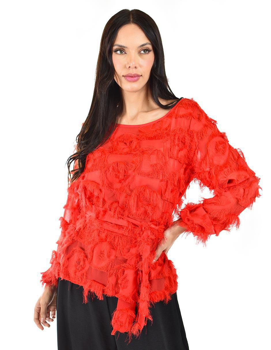 Blusa manga larga para mujer 10