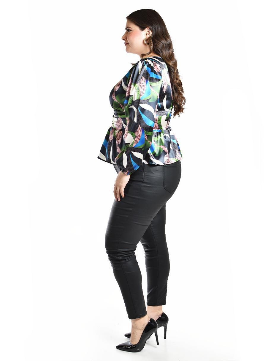 Blusa manga larga para mujer 7
