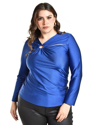 Blusa manga larga para mujer 1