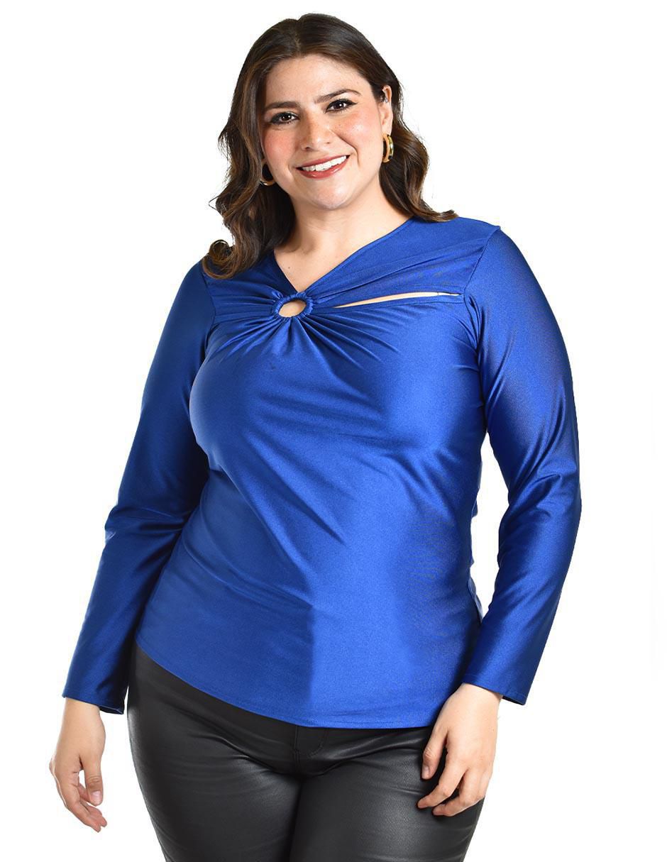 Blusa manga larga para mujer 10
