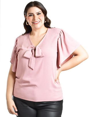 Blusa manga corta para mujer 1