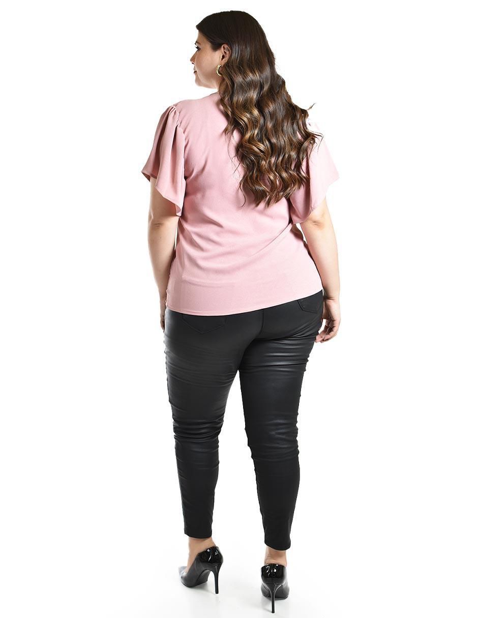 Blusa manga corta para mujer 7
