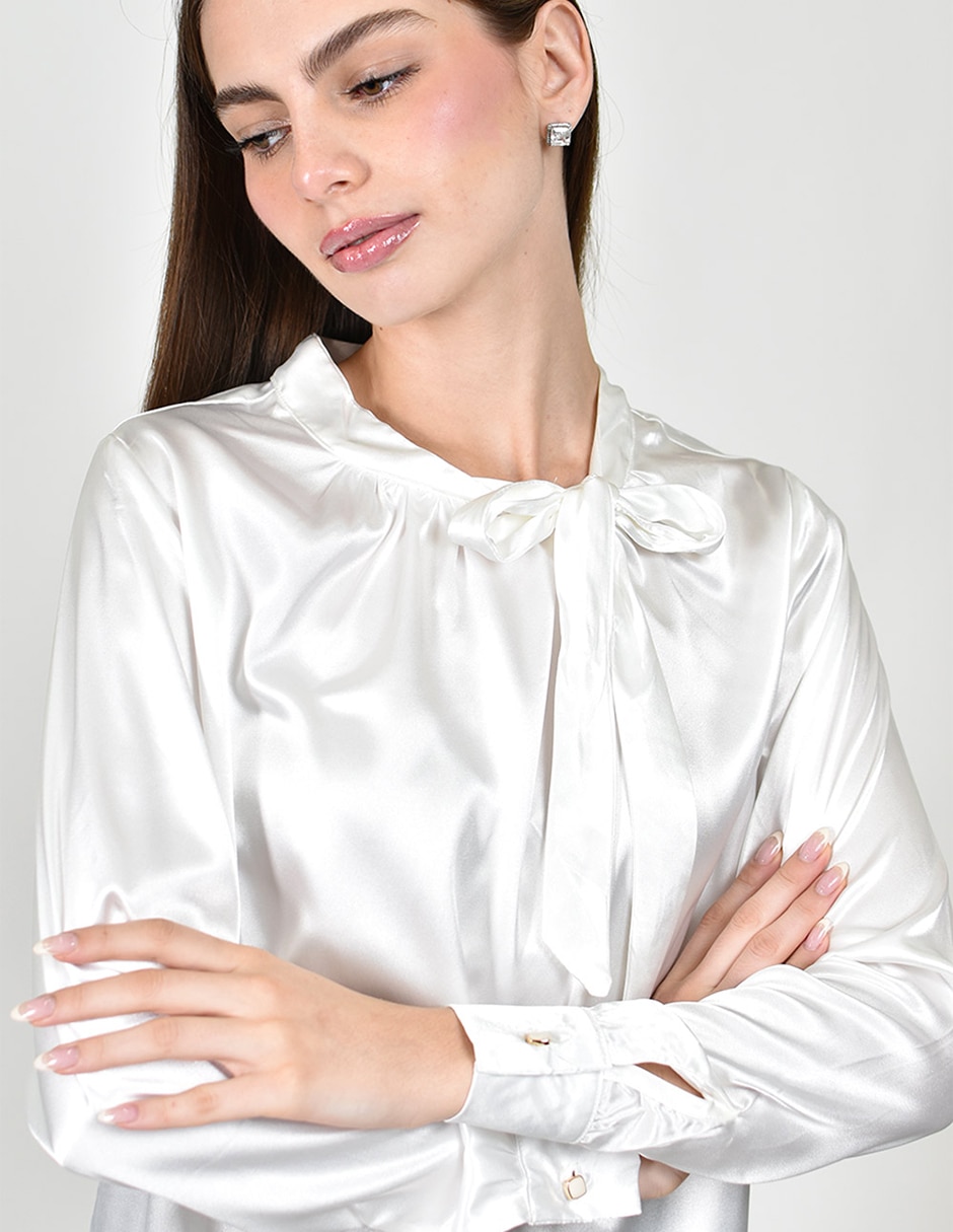 Blusa manga larga para mujer 6