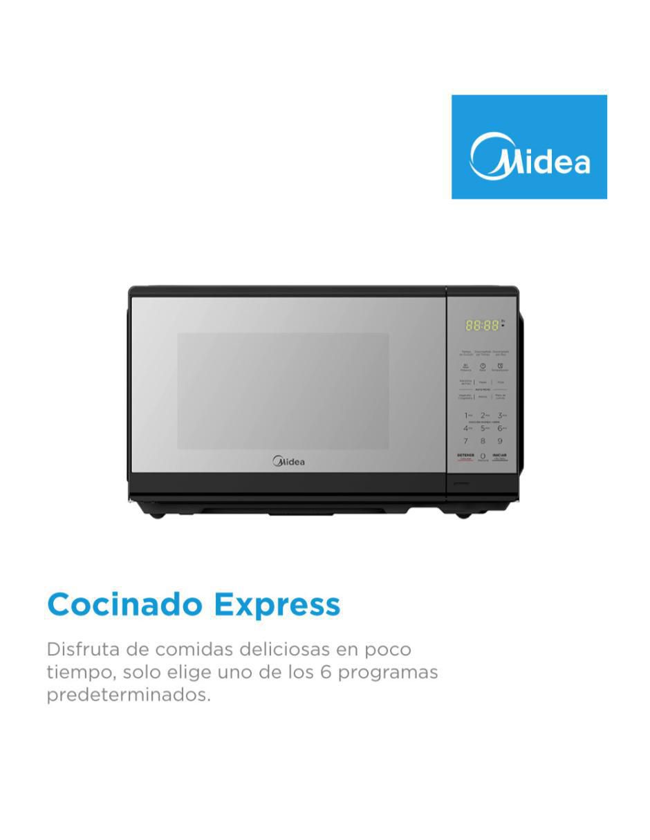 MICROONDAS CONVENCION, 0.7 PIES, NEGRO 4