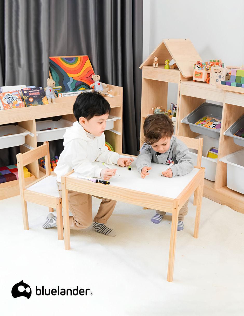 Mesa con silla armable 12