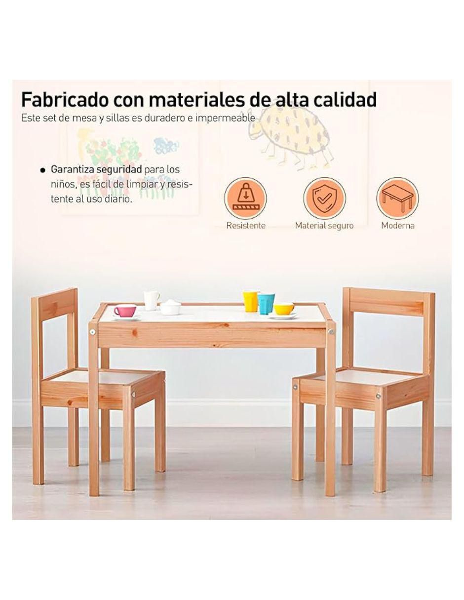 Mesa con silla armable 8