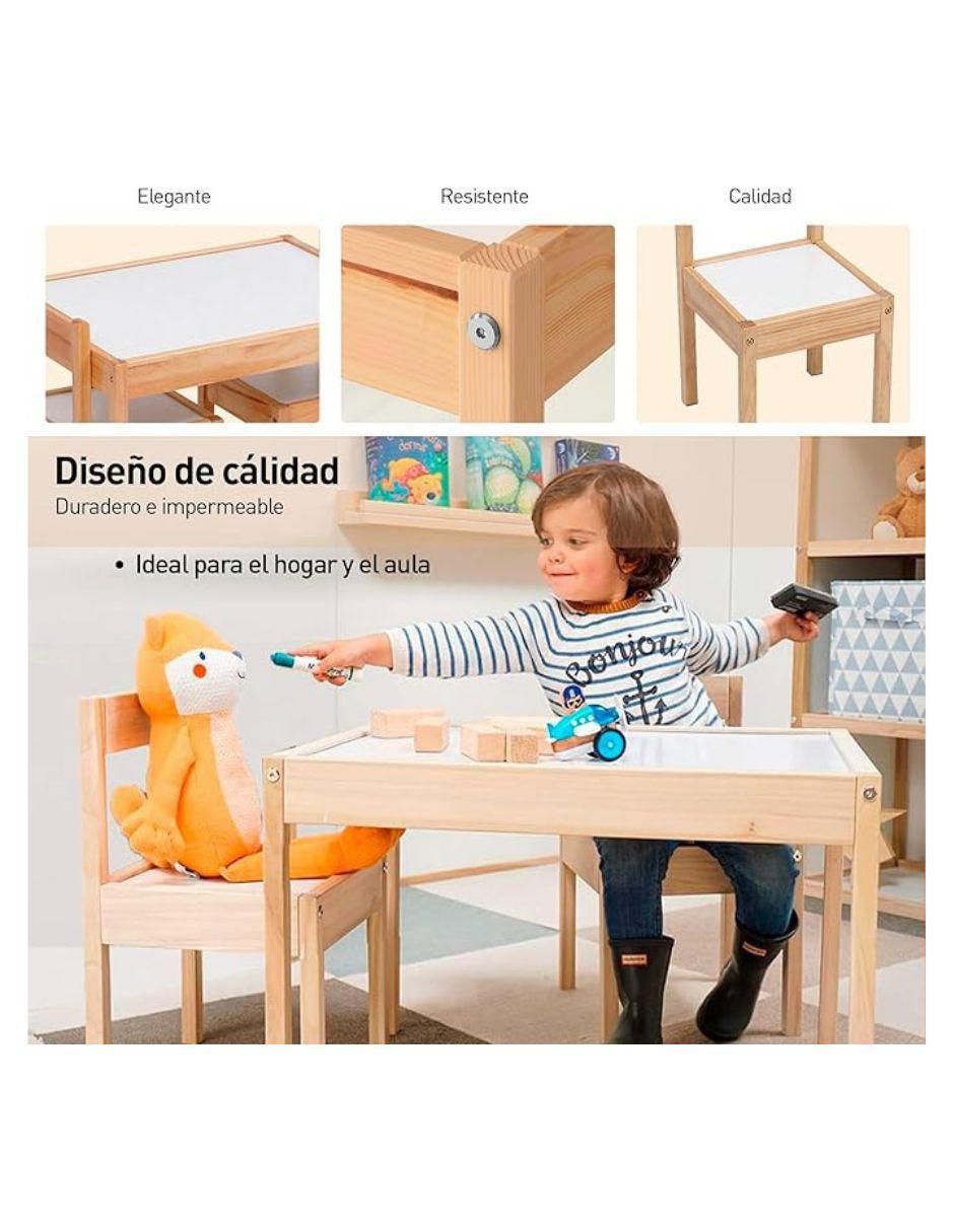 Mesa con silla armable 3
