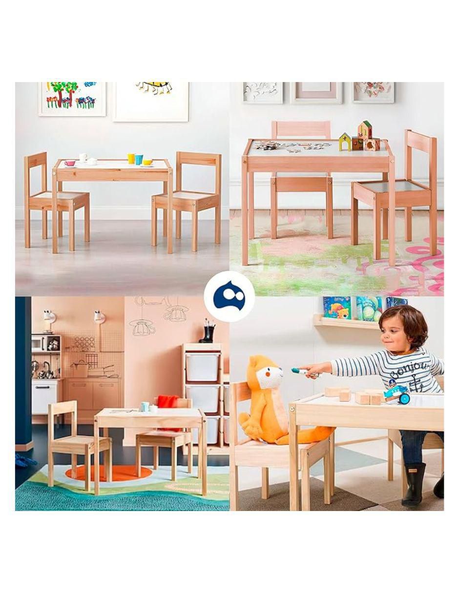 Mesa con silla armable 6